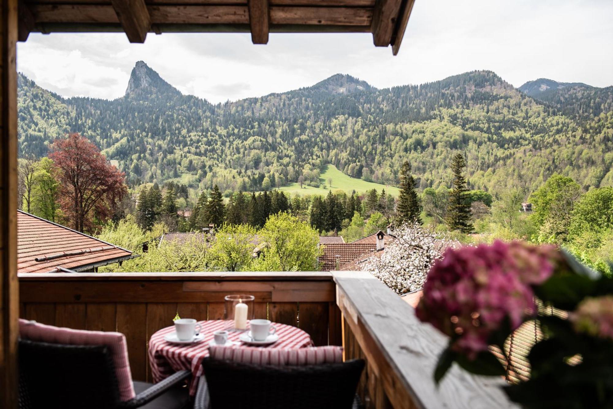 Haus Lesch - Stilvolle Appartements Mit Tollem Bergblick In Kreuth Am Tegernsee Экстерьер фото