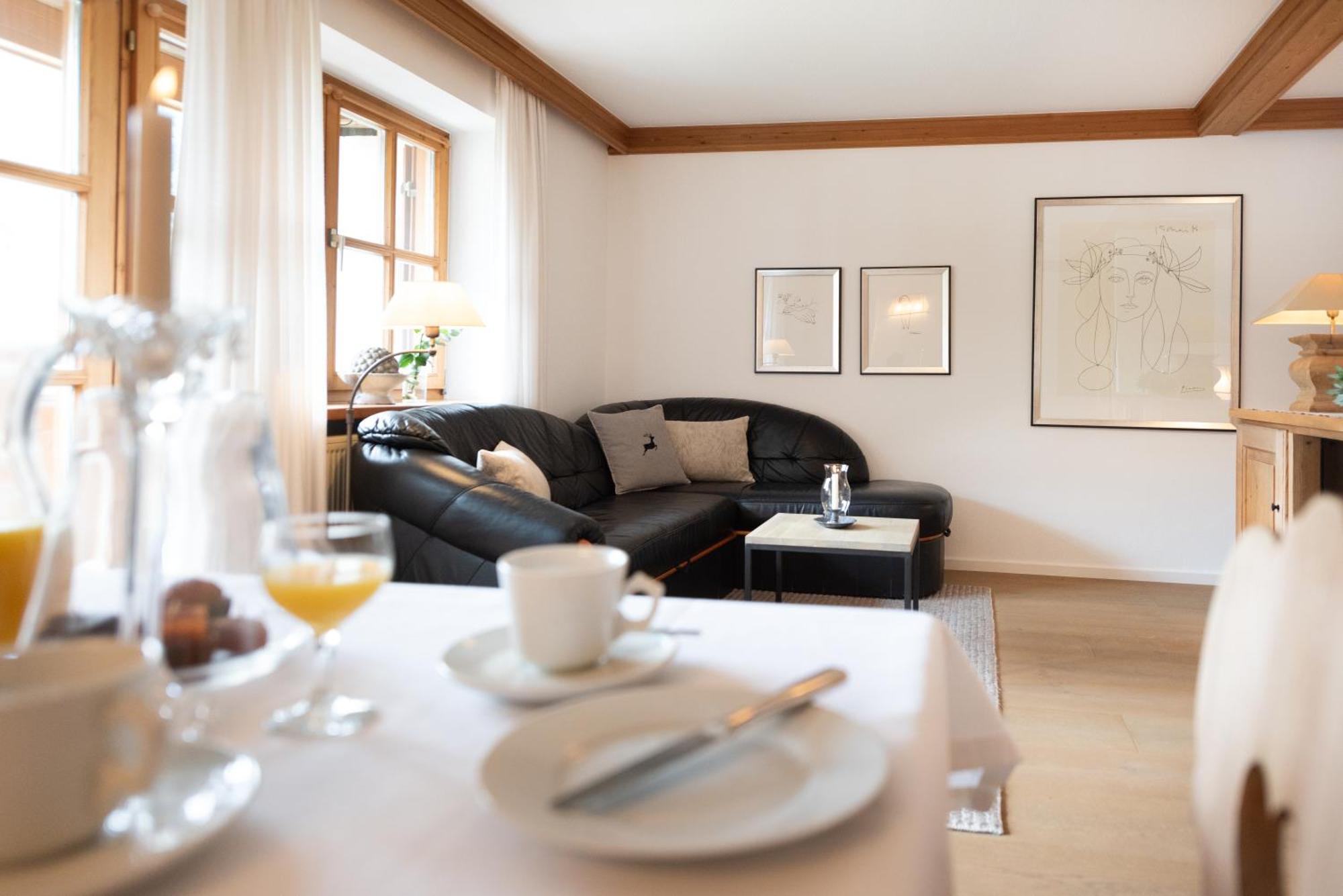 Haus Lesch - Stilvolle Appartements Mit Tollem Bergblick In Kreuth Am Tegernsee Экстерьер фото